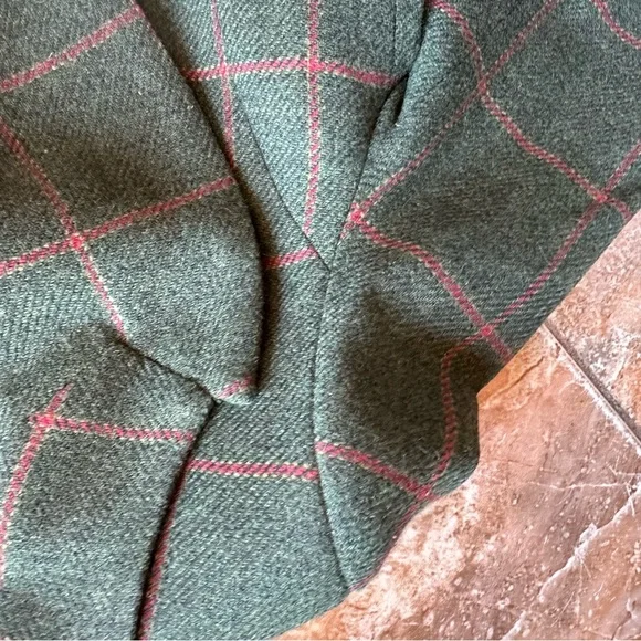 NEW!! Paris 64 Eliot Diana II Plaid Double-Breasted Blazer - Picture 5 of 11